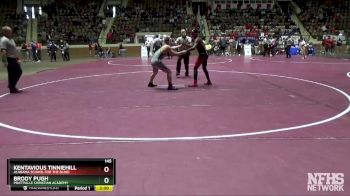 145 lbs Champ. Round 2 - Brody Pugh, Prattville Christian Academy vs Kentavious Tinniehill, Alabama School For The Blind