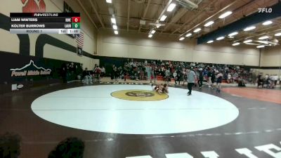 120B Round 1 - Liam Winters, Riverton vs Kolter Burrows, Laurel