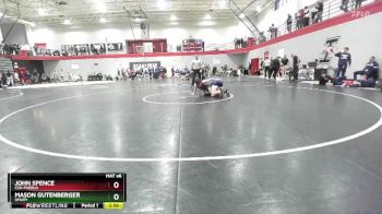 125 lbs Cons. Round 3 - Mason Gutenberger, UMary vs John Spence, CSU-Pueblo