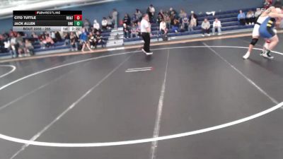 285 lbs Quarterfinal - Jack Allen, Nebraska-Kearney vs Cito Tuttle, Rochester Community & Tech. College