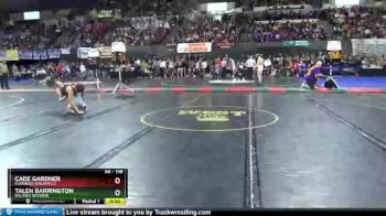 Cons. Round 3 - Cade Gardner, Flathead (Kalispell) vs Talen Barrington, Billings Skyview