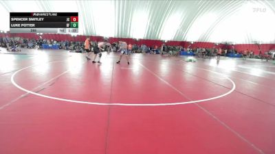 285 lbs Round 1 (8 Team) - Spencer Smitley, Jay County vs Luke Potter, Buffalo