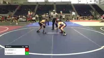 105 lbs Rr Rnd 5 - Wyatt Leonard, High Desert Jets vs Anthony Rickard, Rough House WC