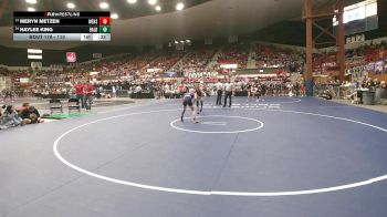 110 lbs Cons. Round 1 - Haylee King, Baldwin HS vs Meryn Metzen, Wellington HS
