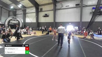 72 lbs Rr Rnd 3 - Madilynn Lensegrav, Askeo International Mat Club vs Evelyn Nguyen, Mat Demon WC