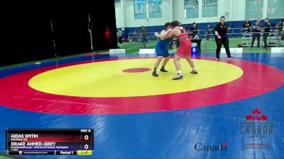 80kg Champ. Round 2 - Aidas Smtih, Matmen WC vs Drake Ahmed-Grey, Kanieinkehaka Tehontatienas Mohawk / HBS