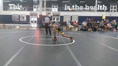 115 lbs Semifinal - Cayden Carannante, Steel Valley 1 - MS vs Achilles Panagiotidis, Empire Wrestling Academy - MS