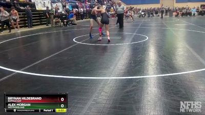 1 - 113 lbs Cons. Round 3 - Brynan Hildebrand, Buffalo Gap vs Alex Morgan, Westmoreland