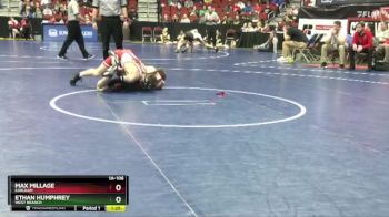 1A-106 lbs Cons. Round 4 - Max Millage, Earlham vs Ethan Humphrey, West Branch