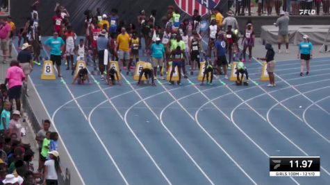 Youth Boys' 100m Championship, Semi-Finals 1 - Age 12