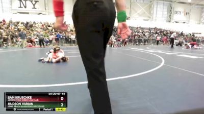 65 lbs Quarterfinal - Sam Kruschke, Journeymen Wrestling Club vs Hudson Varian, Long Beach Gladiators Wrestling