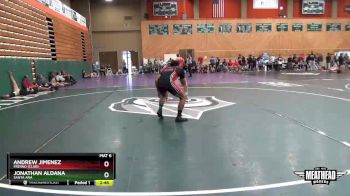 165 lbs Cons. Round 2 - Jonathan Aldana, Santa Ana vs Andrew Jimenez, Fresno (Club)