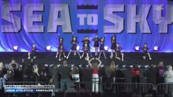 Gems Athletics - Emeralds [2026 L1 - U12 - A Day 2] 2026 Sea to Sky International Cheer Championship