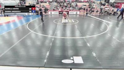 131 lbs Round 2 (12 Team) - Gianna Amendola, East Stroudsburg University vs Isabella Devito, Lock Haven University