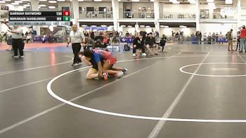 138 lbs 3rd Place - Sarinah Raymond, Tewksbury vs Benjmain Nagelberg, New England Gold WC