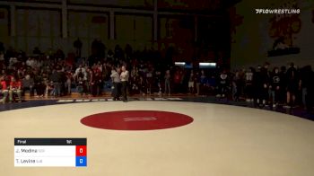 138 lbs Final - J. Medina, Servite vs T. Levine, St. John Bosco