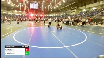 74 lbs Quarterfinal - Wesley Martin, 2tg vs Jeriah Morfin, NM Bad Boyz