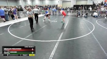 187 lbs Cons. Round 3 - Elliot Havlish, Wisconsin vs Braylen Meeuwsen, Michigan