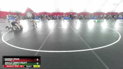 138 lbs Semis & Wb (16 Team) - Gerald (Jerry) Pruitt, Grayslake Central vs Samson Timlin, Reedsburg