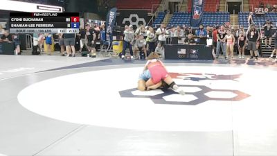 105 lbs Champ. Rd Of 128 - Cydni Buchanan, MO vs Shaniah-Lee Ferreira, HI