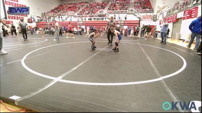 46 lbs Round Of 32 - Camden Holden, Ponca City Wildcat Wrestling vs KJ Berry, Choctaw Ironman Youth Wrestling