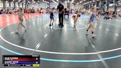 70 lbs Rd# 10- 12:45pm Saturday - Julie Fleming, PA WEST vs Kassidy David, So. Cal. Hammers