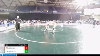 136 lbs Cons. Round 4 - Arthur Jarrell, Askeo International Mat Club vs Tristen Hosterman, NWWC