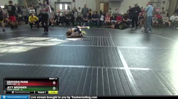 64 lbs Round 2 - Grayden Paris, Rebellion vs Jett Brenner, Terps Xtreme