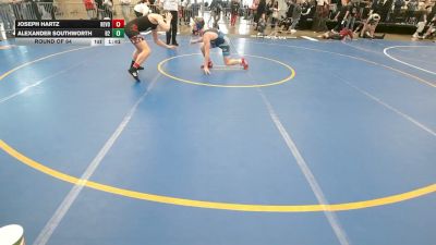 154-H lbs Round Of 64 - Joseph Hartz, Revolution Wrestling Club vs Alexander Southworth, Barn Brothers