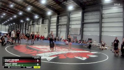 117 lbs Semis & 1st Wrestleback (8 Team) - Caley Graber, Black Mambas vs Mailey Gray, Queens Of The Corn Red