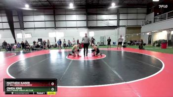 138 lbs Quarterfinal - Owen King, Great Bridge Wrestling Club vs Matthew Kaiser, Pit Bull Wrestling Academy