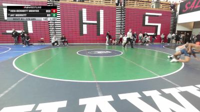 175 lbs Round Of 16 - Ken-Bennett Mentee, Middleborough vs Jay Merritt, Norwood