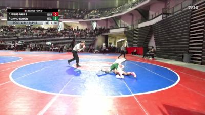 144-1A Cons. Round 3 - David Eaton, Wesleyan vs JESUS MILLS, Elbert County
