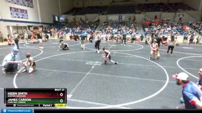 66 lbs Quarterfinal - Aiden Smith, Gaston Grizzlies vs James Carson, Cane Bay Cobras