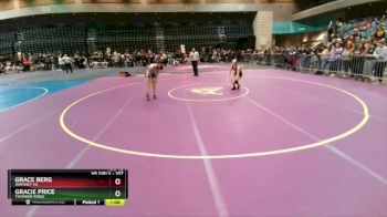 107 lbs Cons. Round 4 - Grace Berg, Whitney HS vs Gracie Price, Thunder Ridge