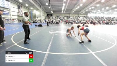 145 lbs Quarterfinal - Reid Clausi, NJ vs STEPHEN Smith, PA