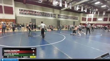 108 lbs Cons. Round 2 - Boston Searles, Olympus-Skyline vs Kason Thurston, Bruin Wrestling Club