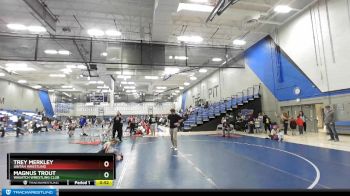 49-53 lbs Round 5 - Magnus Trout, Wasatch Wrestling Club vs Trey Merkley, Uintah Wrestling