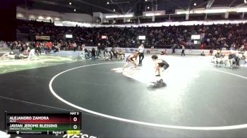 144 lbs Champ. Round 1 - Javian Jerome Blessing, Lincoln (Tacoma) vs Alejandro Zamora, Silas