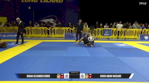 Isaiah Alexander Rubio vs Guido Aidan Vaccaro 2025 Pan IBJJF Jiu-Jitsu No-Gi Championship