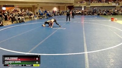 93 lbs Semis (4 Team) - Maverick Hoppe, BHVPP vs Jace Conway, Caledonia/Houston