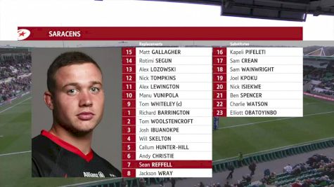 2019 Northampton Saints vs Saracens | Premiership Rugby Cup