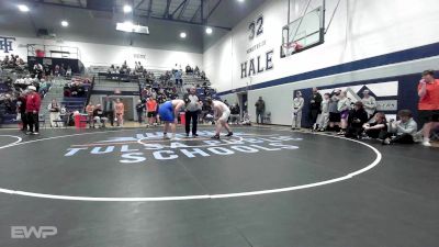 285 lbs Round Of 32 - Blake Ailey, Coweta vs Kaden Laguna, Moore Middle