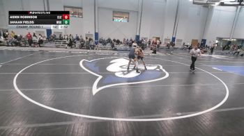 157 lbs Champ. Round 1 - Jahaan Fields, Wilkes vs Aiden Robinson, Elizabethtown