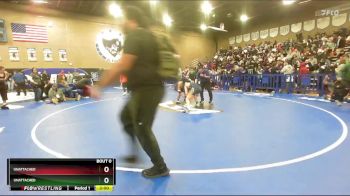 150 lbs Champ. Round 3 - Vincent Hanna, Calvary Chapel vs Arath Reyes- Garcia, Righetti