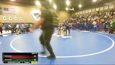 150 lbs Champ. Round 3 - Vincent Hanna, Calvary Chapel vs Arath Reyes- Garcia, Righetti