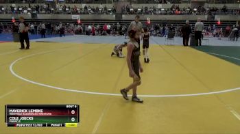 50 lbs Champ. Round 1 - Maverick Lembke, Westfield Razorbacks Wrestling vs Cole Joecks, Pinnacle