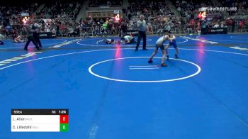 58 lbs Prelims - Lane Allen, Paola WC vs Conner Lilledahl, Bull Trained