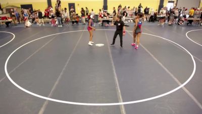 140 lbs Semis - Damiyah Williams, IA vs Haley Togba, IA