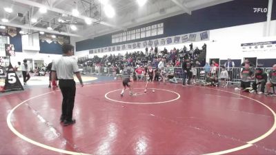 62 lbs Champ. Round 1 - Paul Casas, Engage vs John Campbell Jr., San Clemente Youth Wrestling